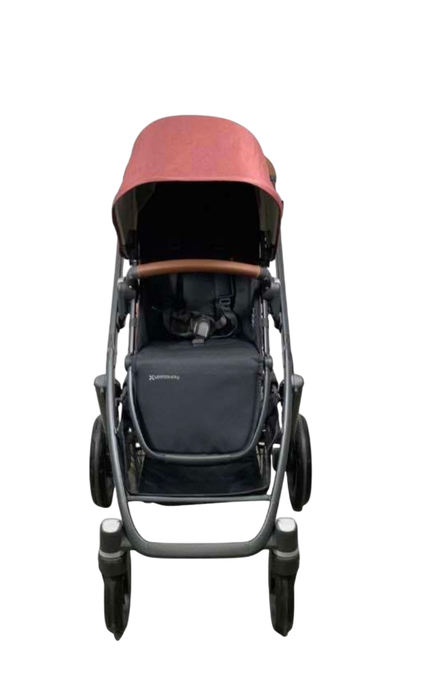 Shop UPPAbaby VISTA V2 Stroller, 2023, Lucy (Rosewood Melange) at GoodBuy Gear