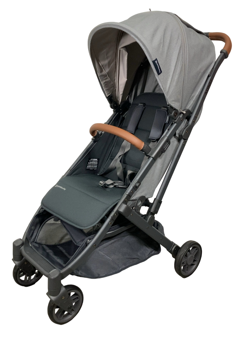 UPPAbaby MINU V2 Stroller, 2023, Greyson (Charcoal Melange)