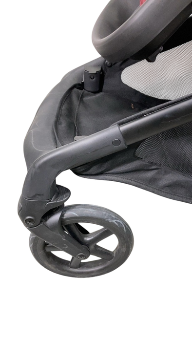 Shop Bugaboo Kangaroo Single To Double Stroller, 2024, Dark Cherry at GoodBuy Gear