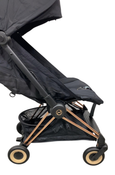 Shop Cybex Coya Stroller, 2023, Rose Gold, Sepia Black at GoodBuy Gear