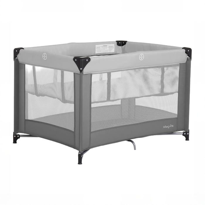 Shop Dream On Me Zazzy Portable Playard with Bassinet, Grey at GoodBuy Gear