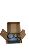 Shop Mockingbird Early Eaters Dishware Set, Sky Blue at GoodBuy Gear