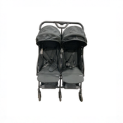 Shop Mompush Lithe Double Stroller, 2025, Black at GoodBuy Gear