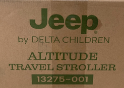 Shop Delta Children Jeep Altitude Compact Travel Stroller, Black, 2024 at GoodBuy Gear