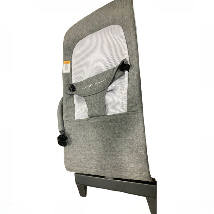 Shop Baby Delight Alpine Deluxe Portable Bouncer, Charcoal Tweed - HIDDEN SR 6/29 at GoodBuy Gear