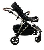 Shop Mockingbird Single to Double 2.0 Stroller, 2024, Black, Silver With Penny Leather, Windowpane at GoodBuy Gear