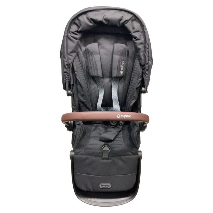 Shop Cybex Gazelle S Seat Unit, Black Bumper Bar, Moon Black at GoodBuy Gear