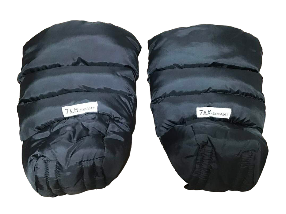 used 7 A.M. Enfant WarmMuffs, Black