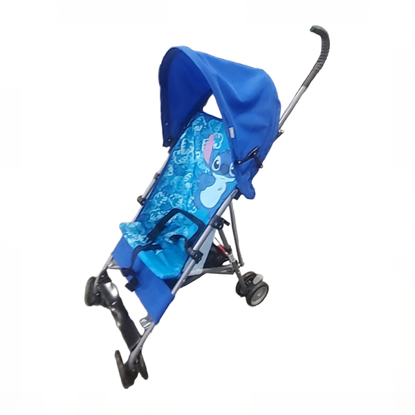 Disney Baby Comfort Height Character Toddler Umbrella Stroller with Basket, Tropical Stitch