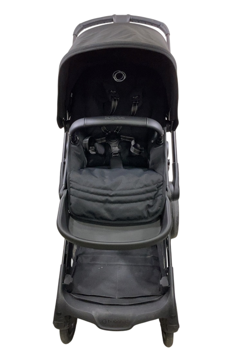Shop Bugaboo Kangaroo Single To Double Stroller, 2024, Black, Midnight Black, Midnight Black at GoodBuy Gear