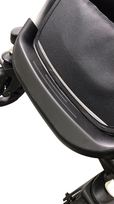 Shop Mockingbird Single to Double 2.0 Stroller, 2024, Black, Silver With Penny Leather, Windowpane at GoodBuy Gear