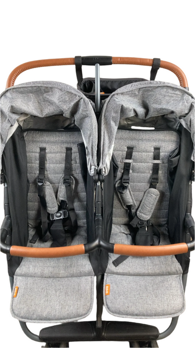 zoe double stroller luxe Zoe Twin V1 Double Stroller, Luxe Grey