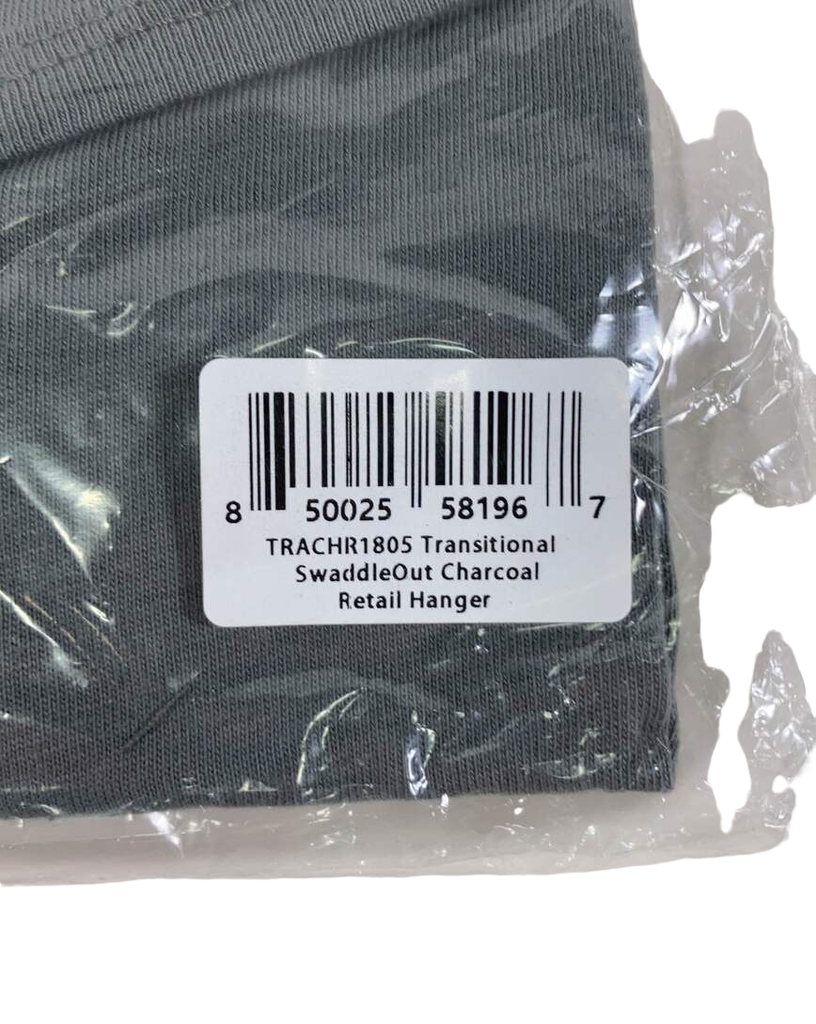 Embe 2Way Swaddle Blanket, Charcoal