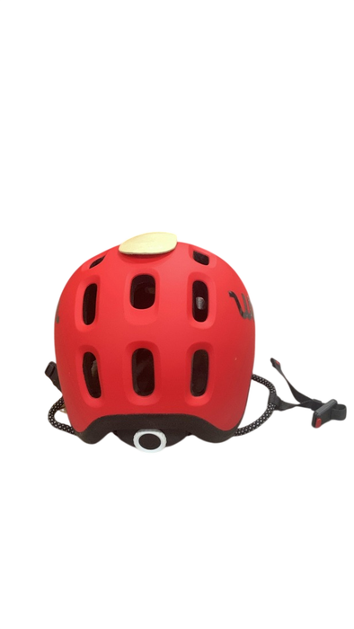 Shop Woom Ready Kids Helmet, Medium, Without Light, Woom Red at GoodBuy Gear