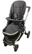Shop Mockingbird Single 2.0 Stroller, 2024, No Canopy, No Canopy, Silver With Black Leather at GoodBuy Gear