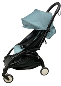 Shop Babyzen YOYO2 Complete Stroller, 2022, Black with Aqua at GoodBuy Gear