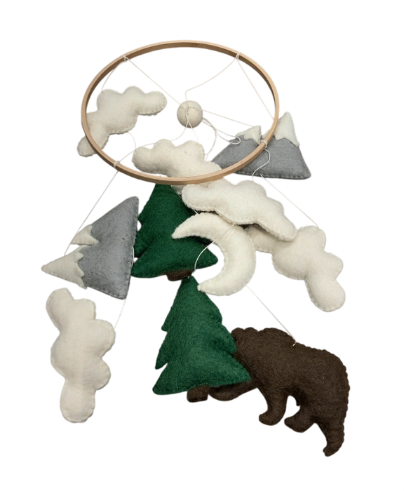 Shop Nivas Woodland Bear Mobile at GoodBuy Gear