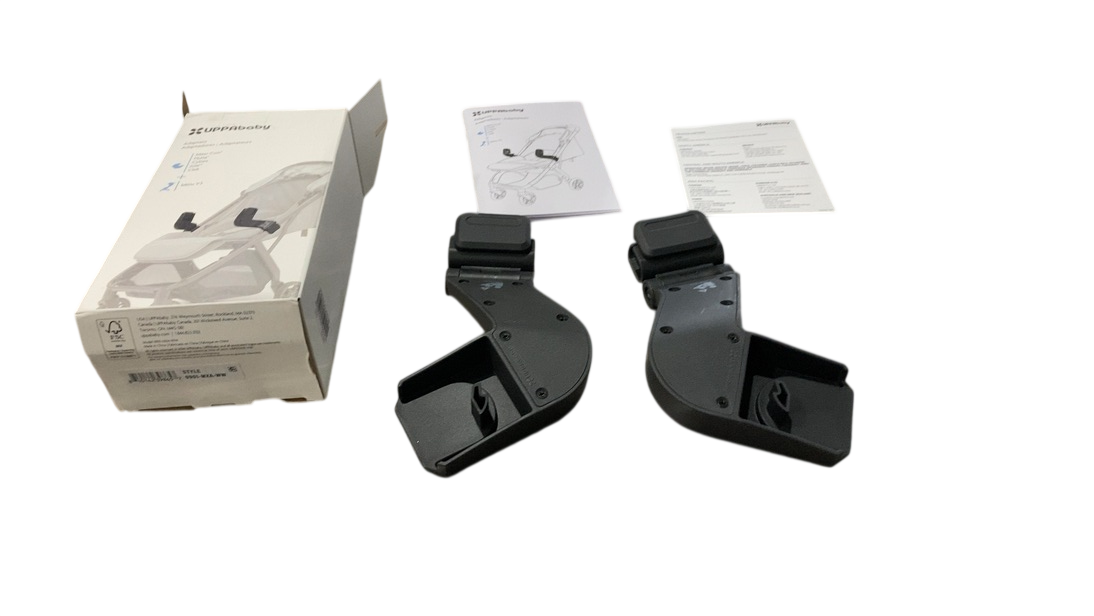 Shop UPPAbaby Car Seat Adapters for Minu V3 (Maxi-Cosi, Nuna, Cybex, and Clek), Black at GoodBuy Gear