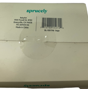 Shop Sprucely Dishwasher Basket, White/Sage at GoodBuy Gear