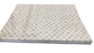 Shop House of Noa Tumbling Mat, 4x6, Checker Almond at GoodBuy Gear