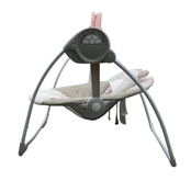 Shop Ingenuity Comfort 2 Go Compact Portable Baby Swing, Pink Flora the Unicorn at GoodBuy Gear