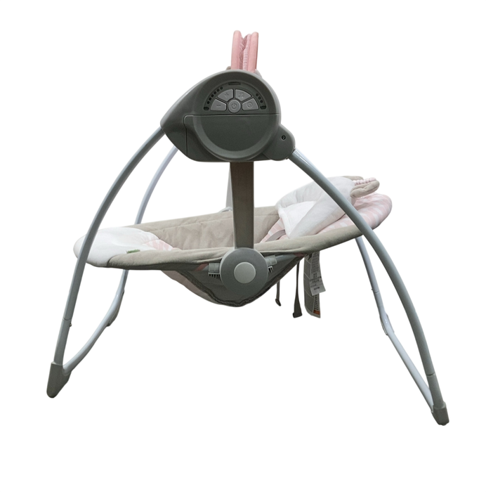 Shop Ingenuity Comfort 2 Go Compact Portable Baby Swing, Pink Flora the Unicorn at GoodBuy Gear