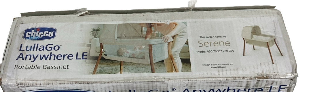 Shop Chicco LullaGo Anywhere LE Portable Bassinet, Serene at GoodBuy Gear