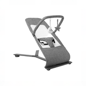 Shop Baby Delight Alpine Deluxe Portable Bouncer, Charcoal Tweed at GoodBuy Gear