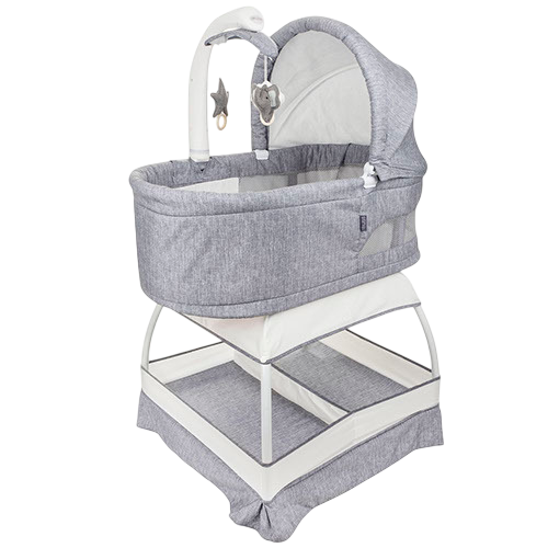 Shop TruBliss Sweetli Nurture Bassinet, Gray Melange at GoodBuy Gear