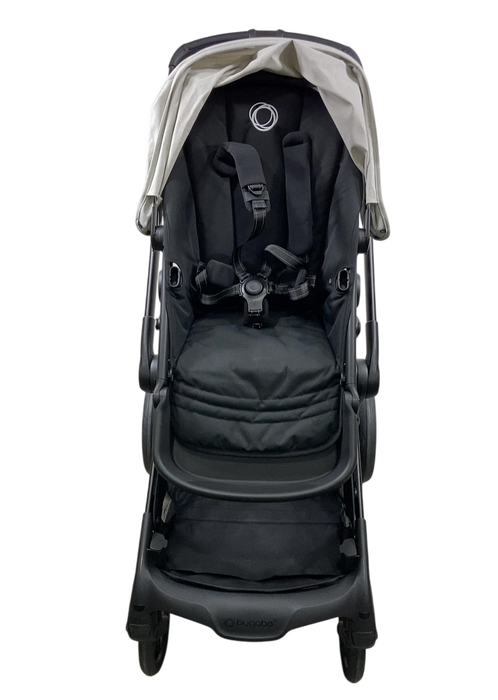 Shop Bugaboo Kangaroo Single To Double Stroller, Black, Midnight Black, Misty White, 2024 at GoodBuy Gear