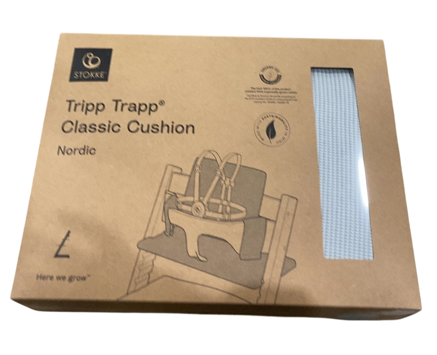 Shop Stokke Tripp Trapp Classic Cushion, Nordic Grey, Version 2.0 at GoodBuy Gear