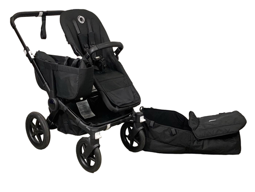 used Bugaboo Donkey 5 Mono Base Stroller, Black, Midnight Black, 2022