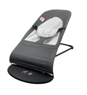 Shop BabyBjorn Bouncer Balance Soft, Dark Gray Frame, Dark Gray/Gray at GoodBuy Gear