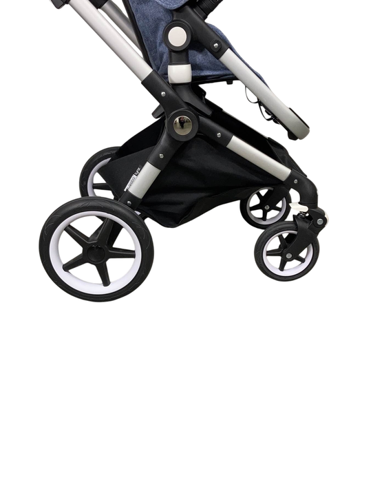 Shop Bugaboo Lynx Stroller, Blue Melange, Blue Melange, Aluminum, 2020 at GoodBuy Gear