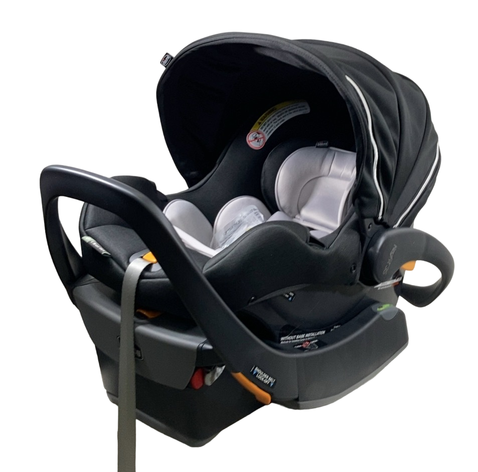Chicco KeyFit 35 Zip ClearTex Infant Car Seat, 2024, Obsidian