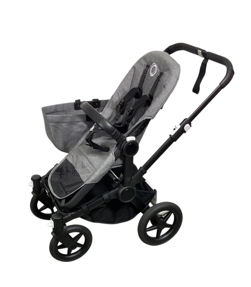 Shop Bugaboo Donkey 5 Mono Stroller, 2023, Black, Grey Melange, Grey Melange at GoodBuy Gear