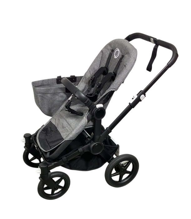 Shop Bugaboo Donkey 5 Mono Stroller, 2023, Black, Grey Melange, Grey Melange at GoodBuy Gear