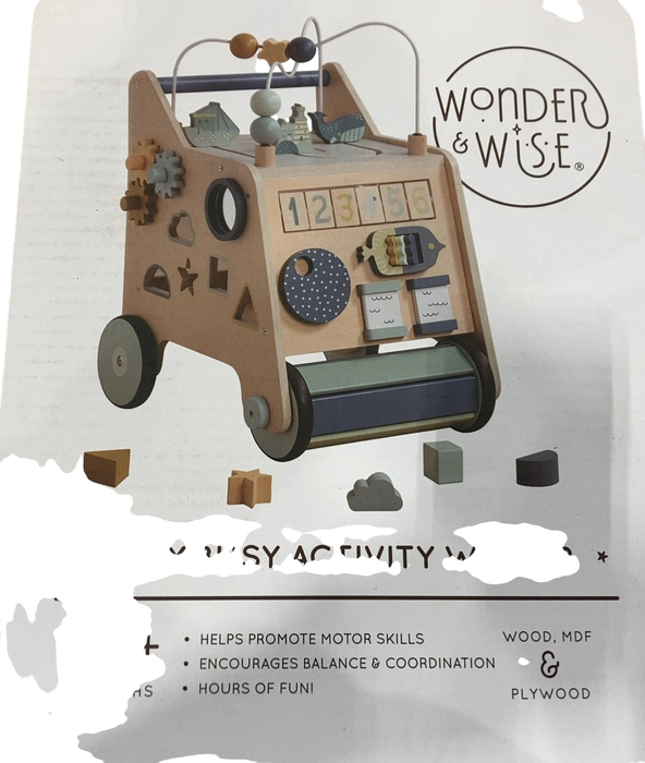 Shop Wonder and Wise Baby Activity Walker, Busy Board at GoodBuy Gear