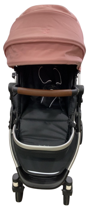 Shop Mockingbird Single 2.0 Stroller, 2024, Bloom, Silver With Penny Leather, Watercolor Drops at GoodBuy Gear