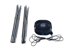 Shop SlumberPod 3.0 Sleep Canopy with Fan, Black with Gray Accents at GoodBuy Gear