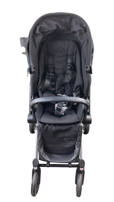 Shop Cybex PRIAM Stroller, 2017, Deep Black, Chrome With Black Details at GoodBuy Gear