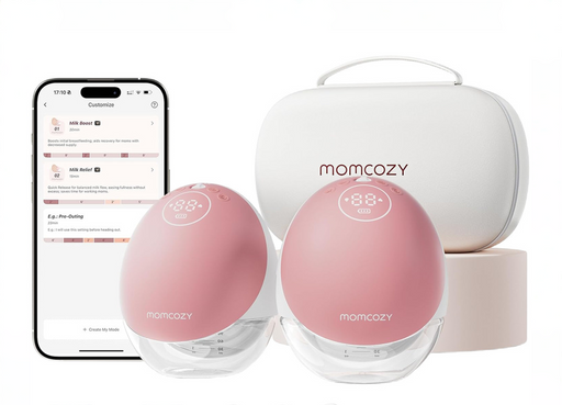 Shop Momcozy Mobile Flow Hands-Free Breast Pump M9, Cozy Red, Double at GoodBuy Gear