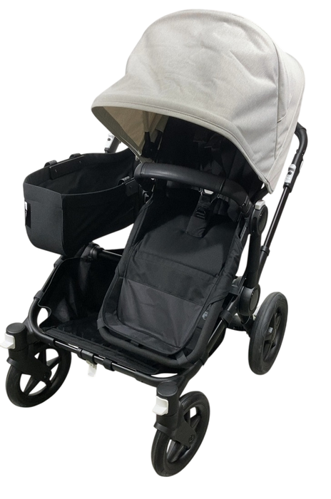 Shop Bugaboo Donkey 5 Mono Stroller, 2024, Black, Midnight Black, Misty White at GoodBuy Gear