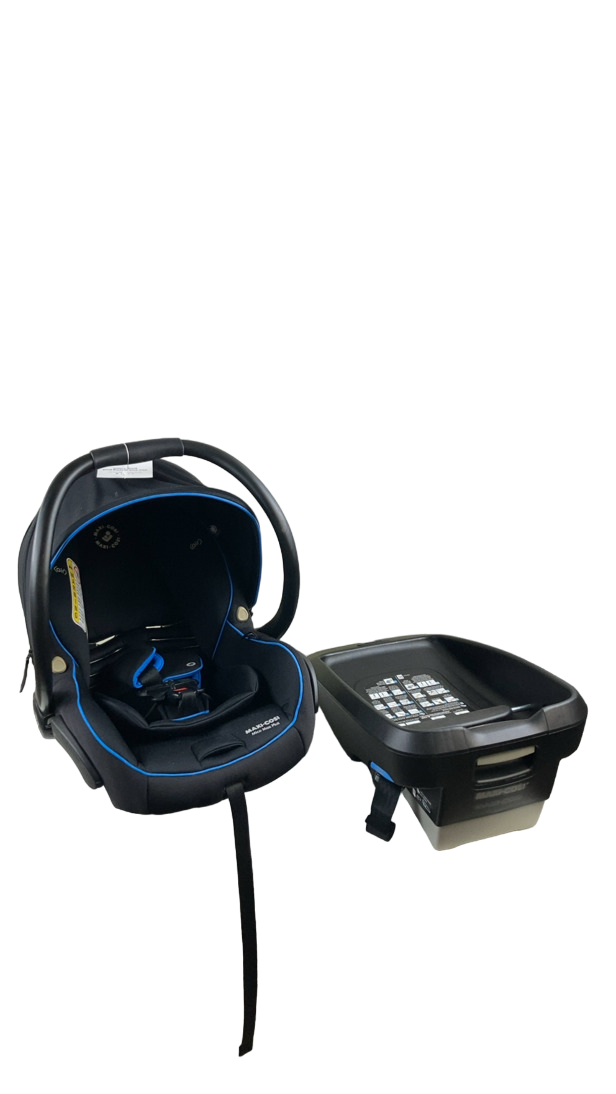 Maxi-Cosi Mico Max Plus Infant Car Seat, 2019, Turbo Track Blue
