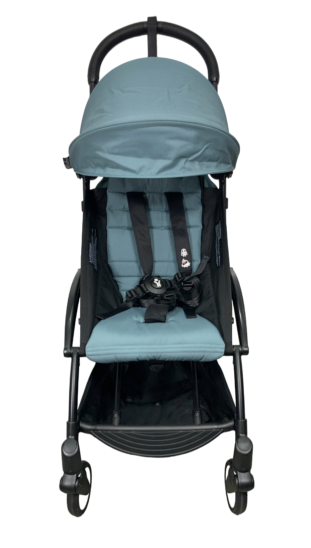 babyzen yoyo stroller blue Babyzen YOYO2 Complete Stroller, 2023, Black with Aqua