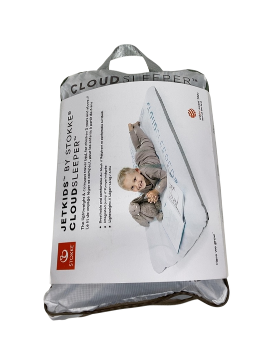 Shop Stokke JetKids CloudSleeper Inflatable Kids’ Bed, White at GoodBuy Gear