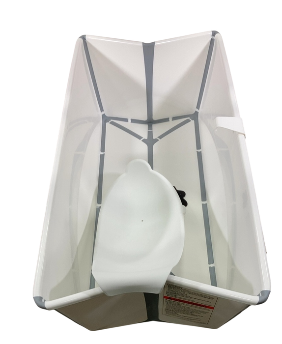 Shop Stokke Flexi Bath Foldable Baby Bathtub, White, XLarge at GoodBuy Gear