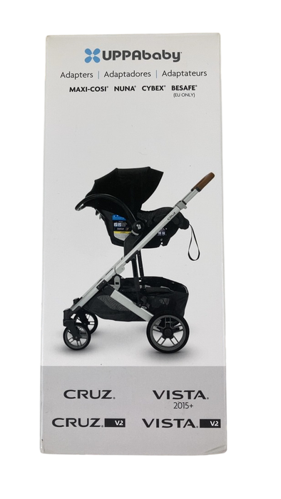 Shop UPPAbaby Infant Car Seat Adapter For Maxi Cosi/Nuna/Cybex/Besafe/Recaro/Joie, Dark Gray/Gray at GoodBuy Gear