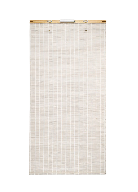 Ricardo Trading Cayman Cordless Roman Shade, White, 36”x72”