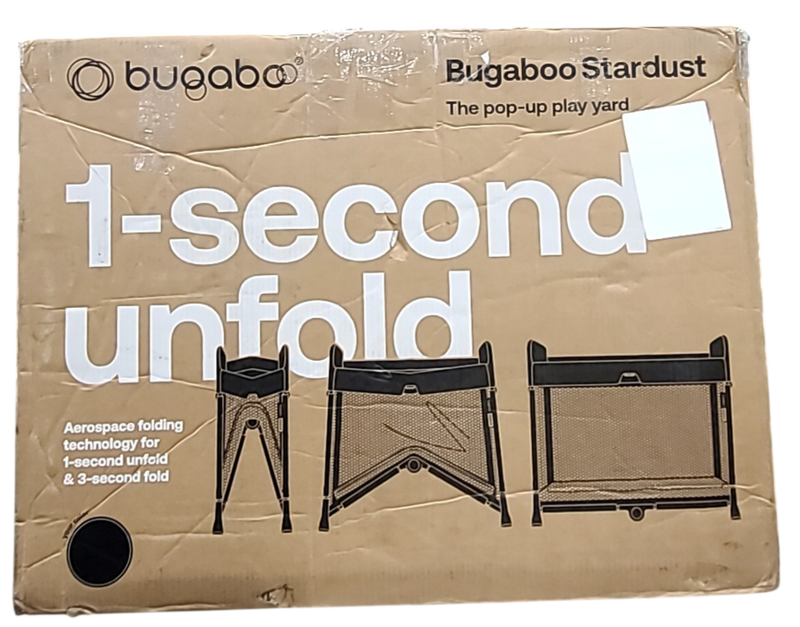 Shop Bugaboo Stardust Playard, Midnight Black at GoodBuy Gear